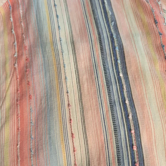 Alfred Dunner Striped Short Sleeve Top Blouse 14P *D4 - Picture 7 of 7